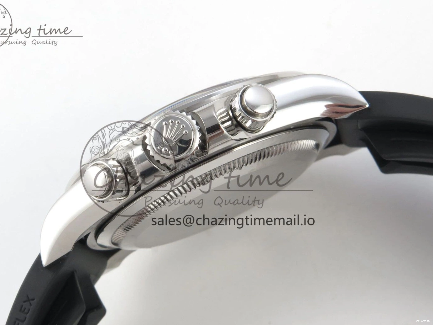 VS4131 Oysterflex Strap Gray VSF Best Black on Edition Daytona Dial V2 (Weighted) 1:1 126519 0225